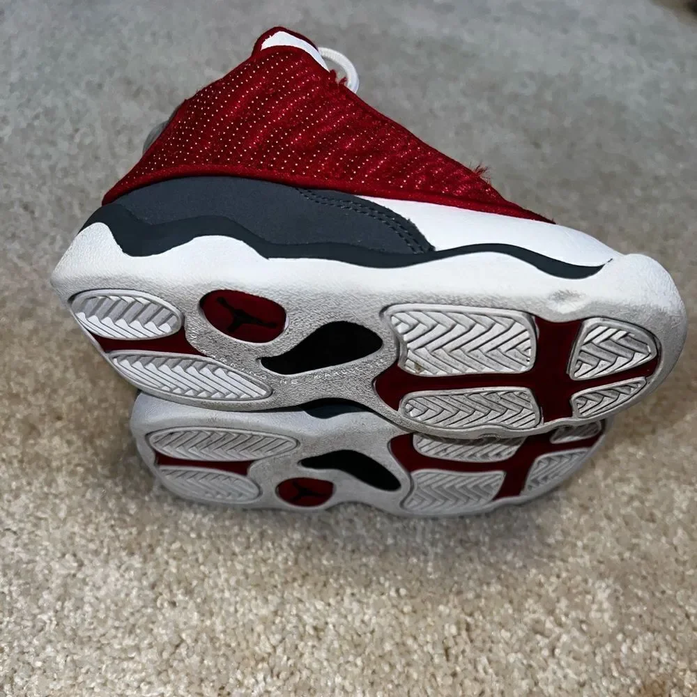 JORDAN 13 RETRO GYM RED FLINT GREY 8C